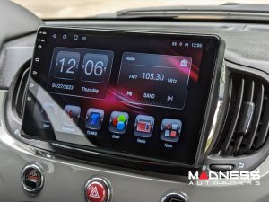 FIAT 500 Radio Head Unit Upgrade System w/ install Kit - Post Facelift ('16-on) - Black Trim - T4